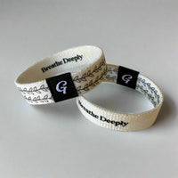 Breathe Deeply Empowerment Wristband