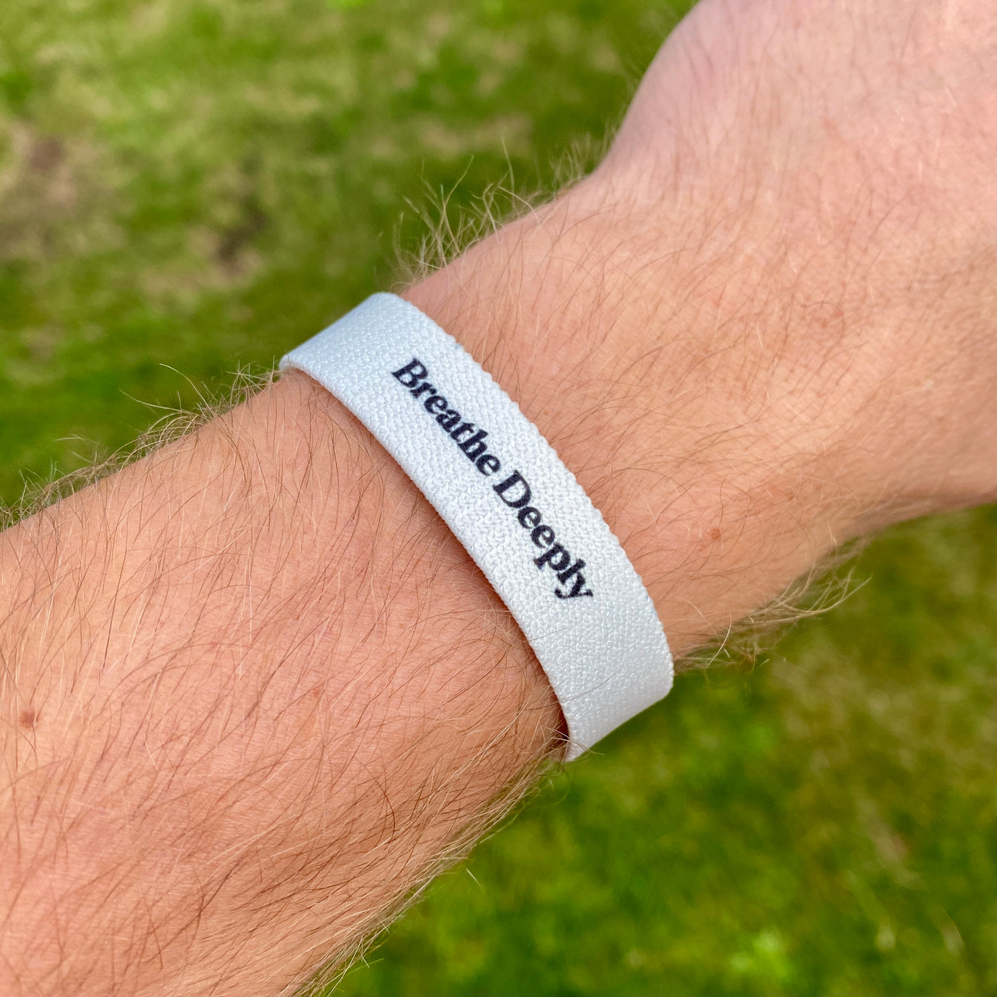 Breathe Deeply Empowerment Wristband