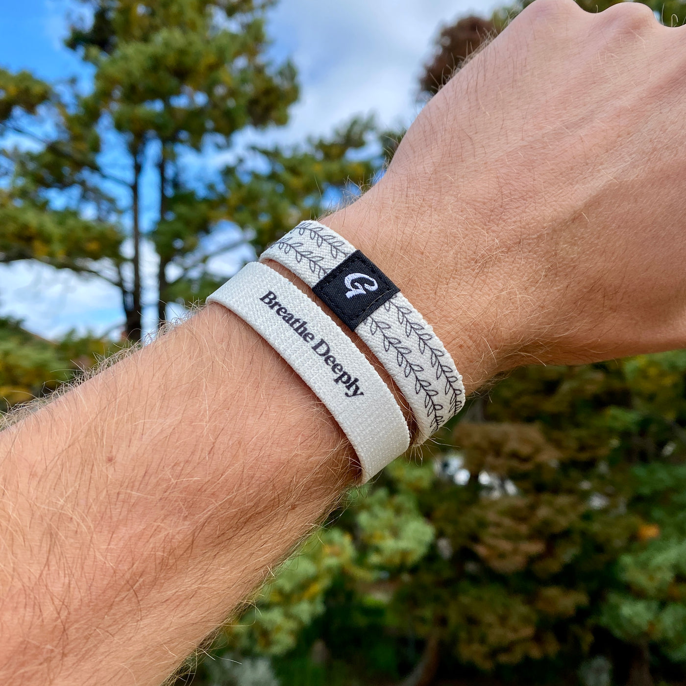 Breathe Deeply Empowerment Wristband