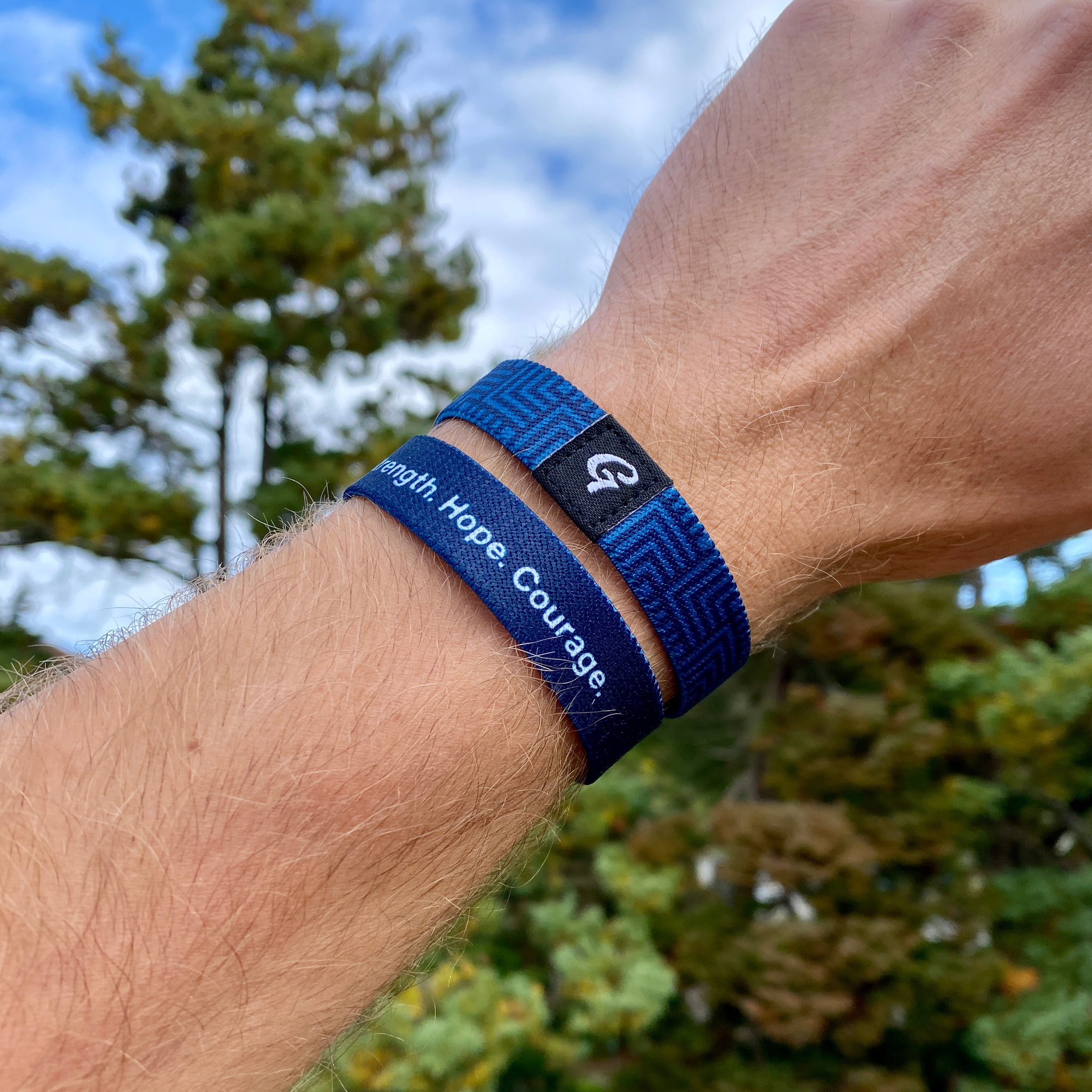 Strength Hope Courage Empowerment Wristband