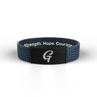 Strength Hope Courage Empowerment Wristband